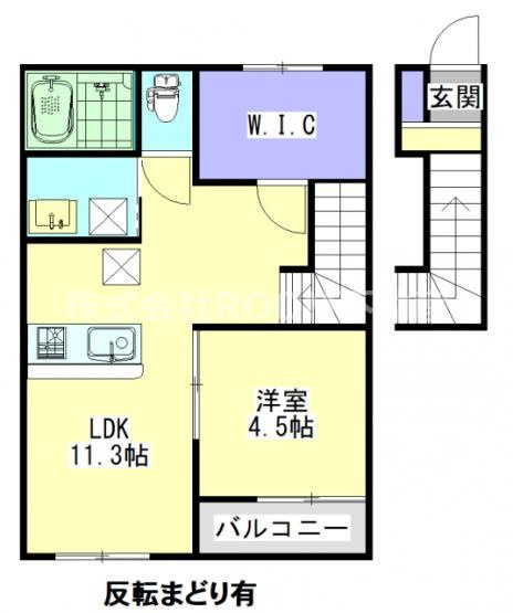 lieto郡元の間取り