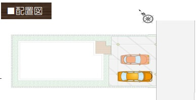 川越市砂新田5丁目　全5棟　新築戸建の区画図