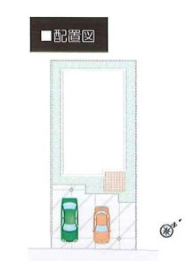 川越市砂新田5丁目　全5棟　新築戸建の区画図