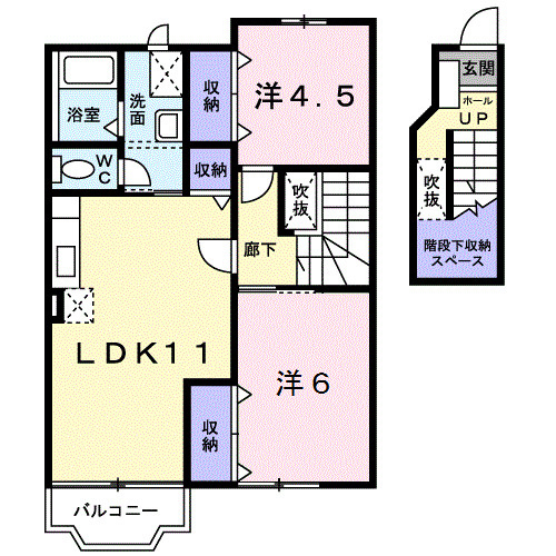 ノースショアの間取り