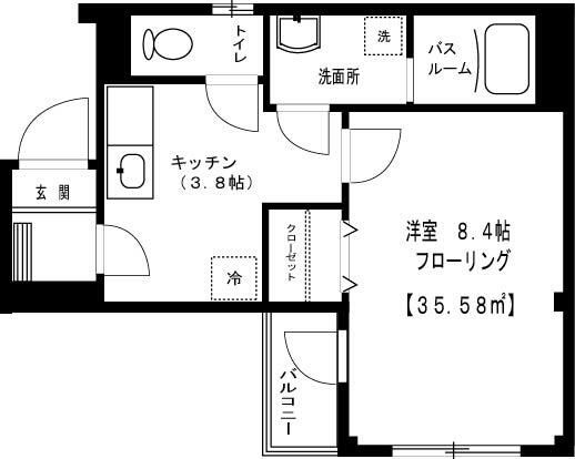 パールマンションＩＳの間取り|間取り