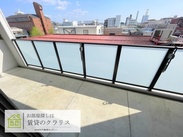 クリスタ京都のバルコニー