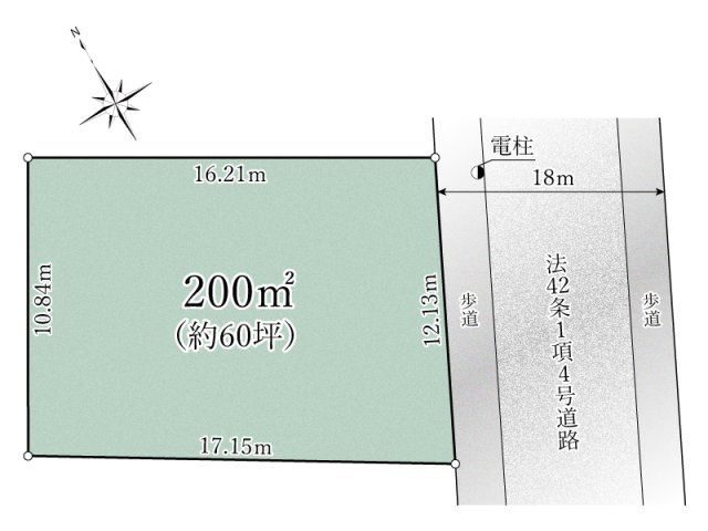 【区画図】 | 自然環境豊かで都心へのアクセスの良好の立地☆彡閑静エリアで叶える贅沢なご家族時間を楽しめる、そんな邸宅で建築なさいませんか？まずはお客様の夢をお聞かせください☆彡