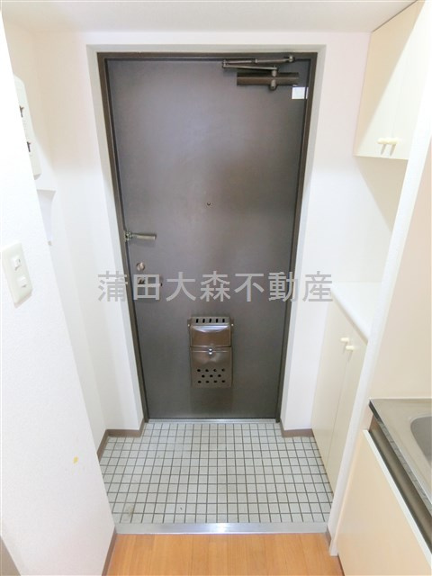 ライオンズマンション仲六郷の玄関