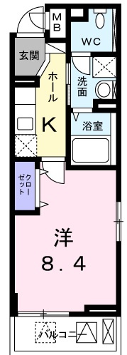 メルセイユの間取り