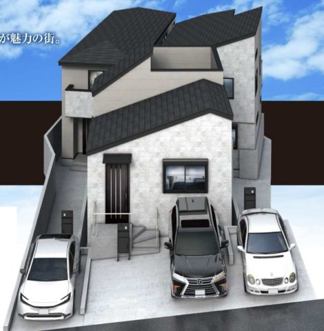 【横浜市西区元久保町6全3棟新築戸建て】★仲介手数料無料★