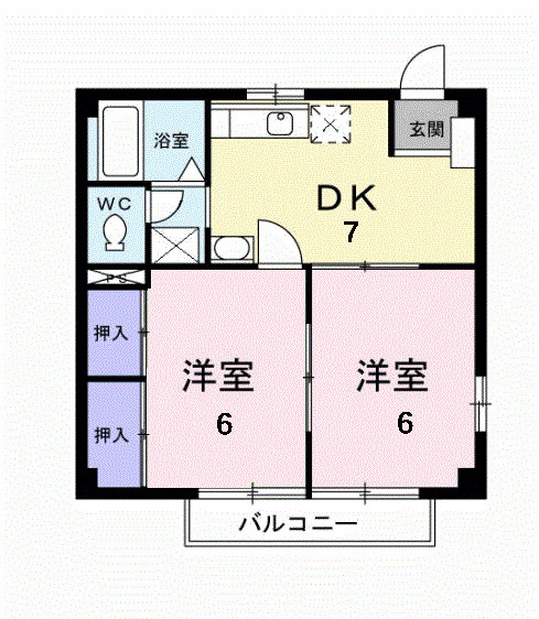 フォレストサイドの間取り