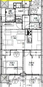 さくらHills ROKUBAN Platinum Residenceの間取り