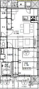 さくらHills ROKUBAN Platinum Residenceの間取り