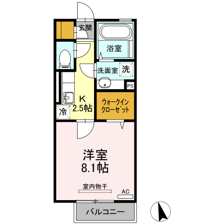 リバーサイド夕葉の間取り
