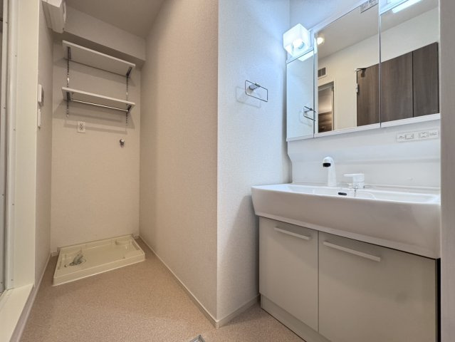 クラール　島野　Ａの洗面所|当社、チルホームのHPもご覧ください(^^)/物件情報多数♪