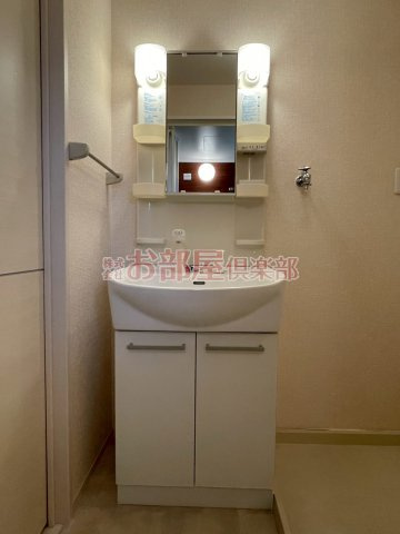 アンジュの洗面所|スペースが確保できる洗面所です