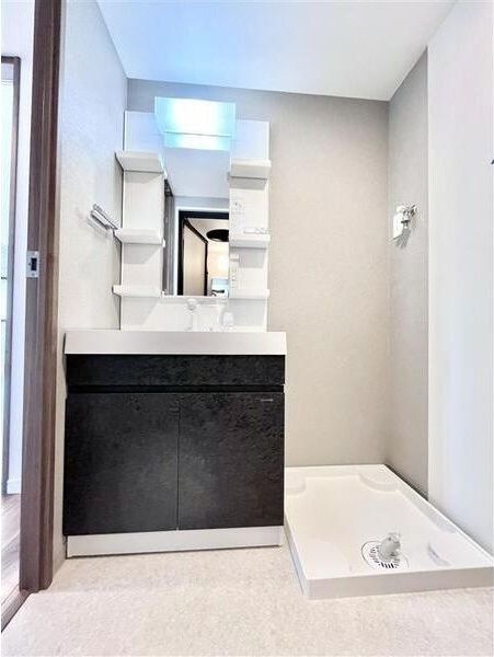 S-RESIDENCE上社南amante(アマンテ)の洗面所