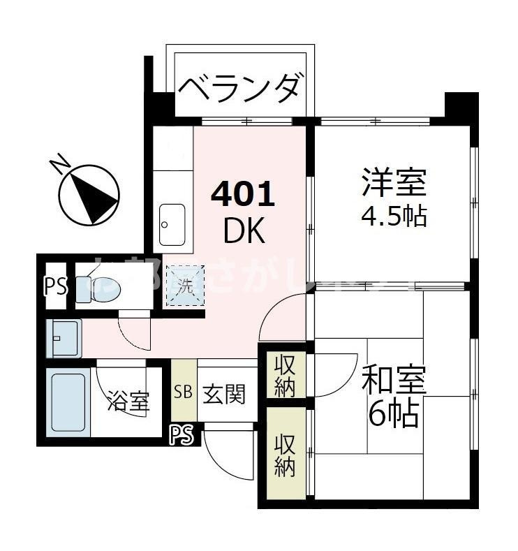 清水ビル【おとり物件なし】#学生・社会人にオススメ！初期費用分割払いOK！の間取り