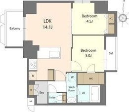 S-RESIDENCE高岳bresa(ブレサ)の間取り