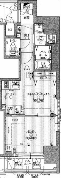 エステムプラザ名古屋駅前プライムタワーの間取り