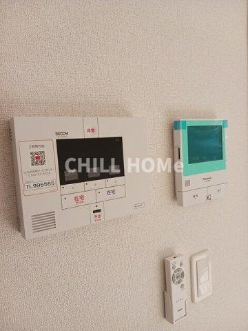 プレッソ高崎Ｂのセキュリティ|当社、チルホームのHPもご覧ください(^^)/物件情報多数♪