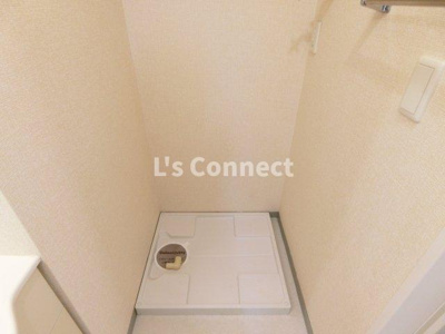 【設備】 | アルコバレーノ蛇田Ａ | 室内洗濯機置き場には排水パン付き。