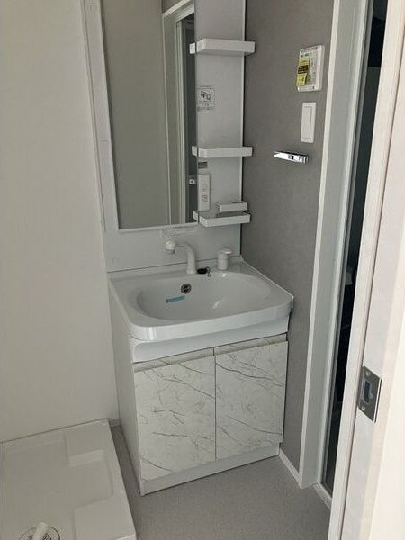 S-RESIDENCE高岳bresa(ブレサ)の独立洗面台|シリーズ物件の参考写真になります
