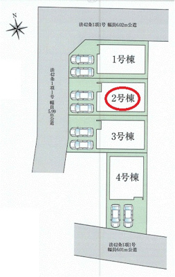  | ファーストタウン京都市第１伏見区久我御旅町 | 区画図