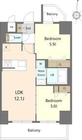 S-RESIDENCE高岳ardent(アーデント)の間取り