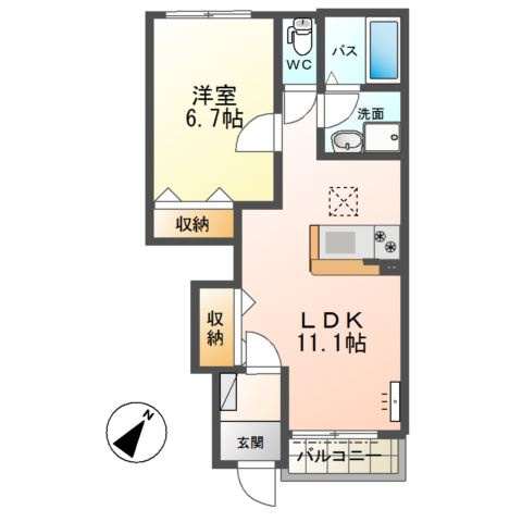 フレシールの間取り