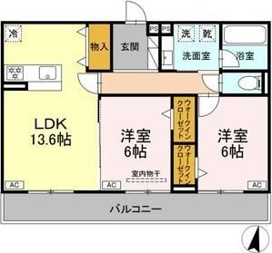プルミエラムールの間取り