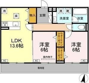 プルミエラムールの間取り