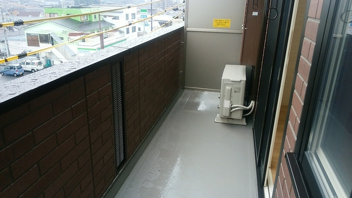 D-ROOMサンのバルコニー