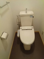 トイレもきれいです