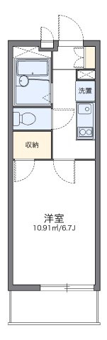代表的な間取のため実際の間取とは異なる場合があります