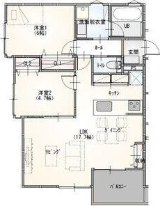 シベール御器所の間取り