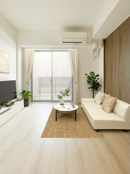 S-RESIDENCE神沢affordの居間・リビング|※家具・家電・小物類はイメージとなります