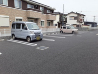 駐車場があります