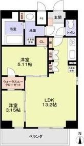クレストタワー栄の間取り