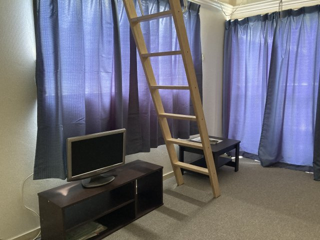 2階タイプのお部屋です。