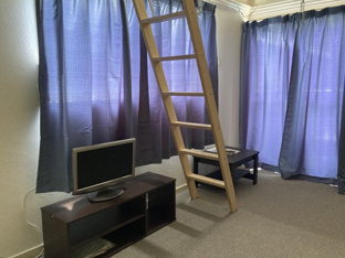 2階タイプのお部屋です。