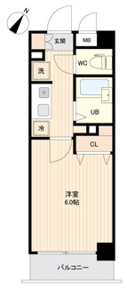 【間取り】 | 旧）プライムアーバン行徳駅前Ⅱ