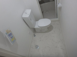 シンプルで使いやすいトイレです
