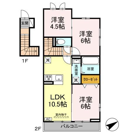 Villa Luminous SHONANDAIの間取り