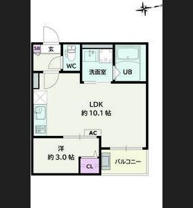 Jack korakuⅠの間取り