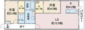 Celenest高岳の間取り