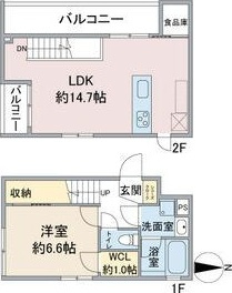 Celenest浄心の間取り