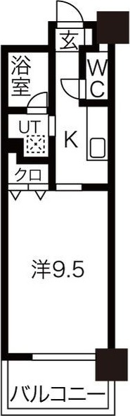 CASTELLO LUSSOの間取り