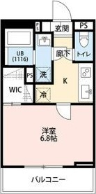 フルール野並の間取り