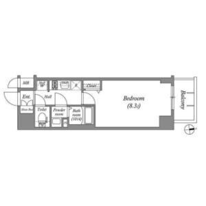 アドバンス名古屋ワイノットの間取り