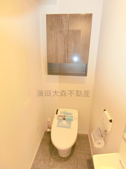 クレッセント萩中のトイレ|温水洗浄便座付きのトイレ