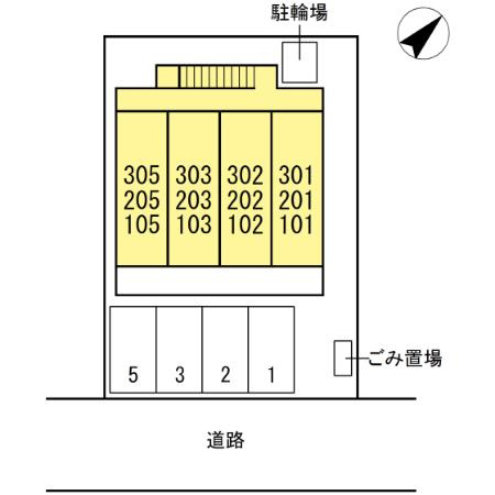 グランドパレスの区画図