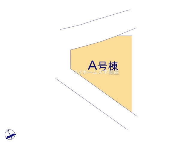 【区画図】 | 小牧市大字本庄字郷浦2614-105『仲介料無料』新築戸建て | A号棟