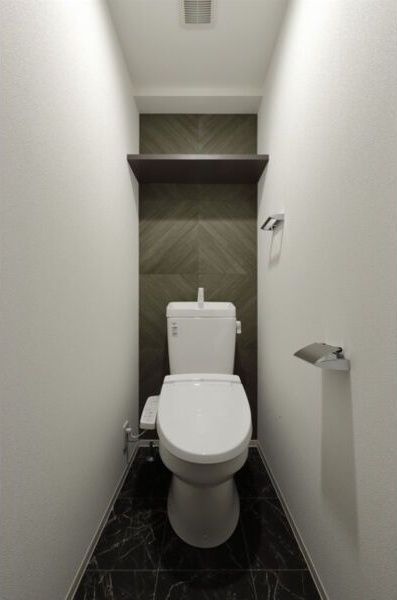 S-RESIDENCE庄内通駅前curere(クラーレ)　フリーレント・家具家電キャンペーン実施中!のトイレ